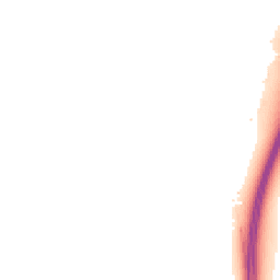 Night-time road noise heatmap for LE7 7RT