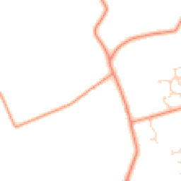 Daytime road noise heatmap for LE7 7SB
