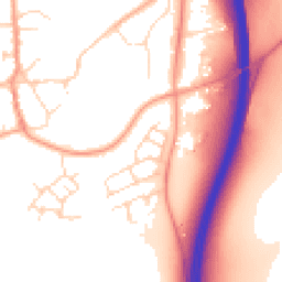 Daytime road noise heatmap for LE7 7SS