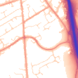 Daytime road noise heatmap for LE7 7UP