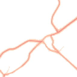 Daytime road noise heatmap for LE7 9BB