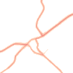 Daytime road noise heatmap for LE7 9BE
