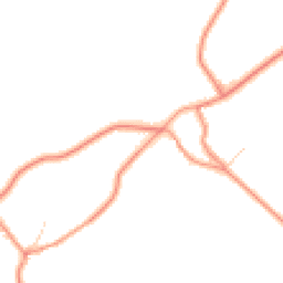 Daytime road noise heatmap for LE7 9BU