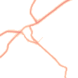 Daytime road noise heatmap for LE7 9BX