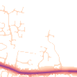 Daytime road noise heatmap for LE7 9DX