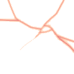 Daytime road noise heatmap for LE7 9EG