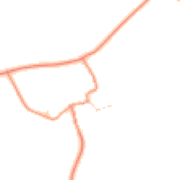 Daytime road noise heatmap for LE7 9JR
