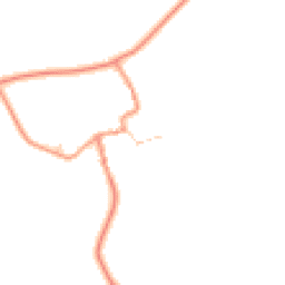Daytime road noise heatmap for LE7 9JX