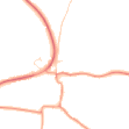 Daytime road noise heatmap for LE7 9LH