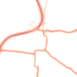 Daytime road noise heatmap for LE7 9LR