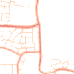 Daytime road noise heatmap for LE7 9SL