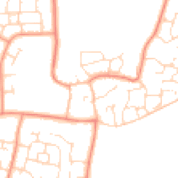 Daytime road noise heatmap for LE7 9ST