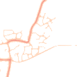 Daytime road noise heatmap for LE7 9TR