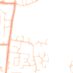 Daytime road noise heatmap for LE7 9WH