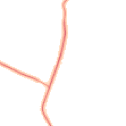 Daytime road noise heatmap for LE7 9XF