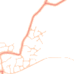 Daytime road noise heatmap for LE7 9XP