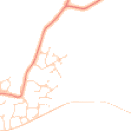 Daytime road noise heatmap for LE7 9YJ