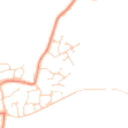 Daytime road noise heatmap for LE7 9YL