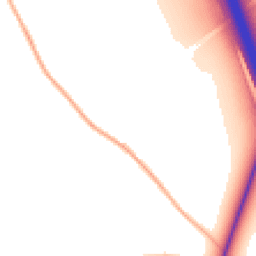Daytime road noise heatmap for LE9 1RF