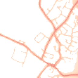 Daytime road noise heatmap for LE9 1RJ
