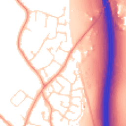 Daytime road noise heatmap for LE9 1SH