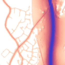 Daytime road noise heatmap for LE9 1SL