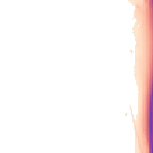 Night-time road noise heatmap for LE9 1SS