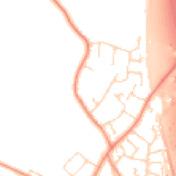 Daytime road noise heatmap for LE9 1TB