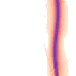 Night-time road noise heatmap for LE9 1UN