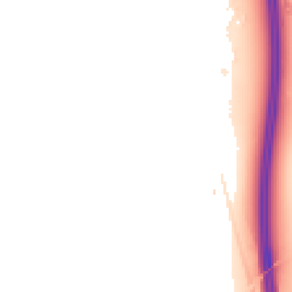 Night-time road noise heatmap for LE9 1UQ