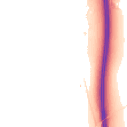Night-time road noise heatmap for LE9 1UR