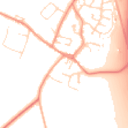 Daytime road noise heatmap for LE9 1ZP