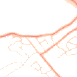 Daytime road noise heatmap for LE9 2BH