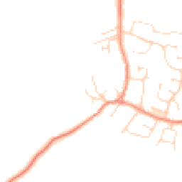 Daytime road noise heatmap for LE9 3AE