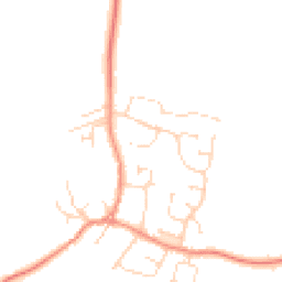 Daytime road noise heatmap for LE9 3AG