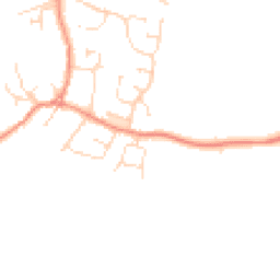 Daytime road noise heatmap for LE9 3BQ