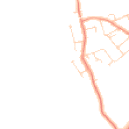 Daytime road noise heatmap for LE9 3EE