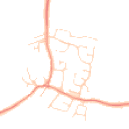 Daytime road noise heatmap for LE9 3EH