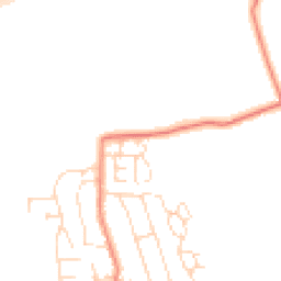 Daytime road noise heatmap for LE9 4AQ