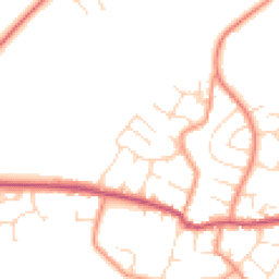 Daytime road noise heatmap for LE9 4FH