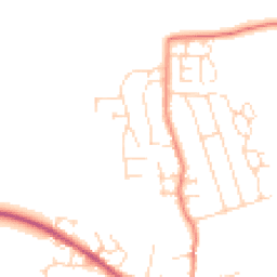 Daytime road noise heatmap for LE9 4HE
