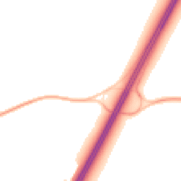 Night-time road noise heatmap for LE9 4LH