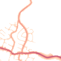 Daytime road noise heatmap for LE9 4NH
