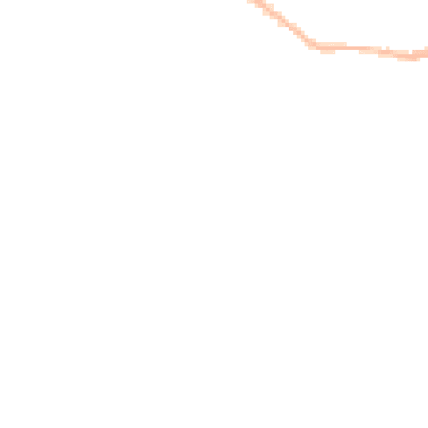 Night-time road noise heatmap for LE9 4TG