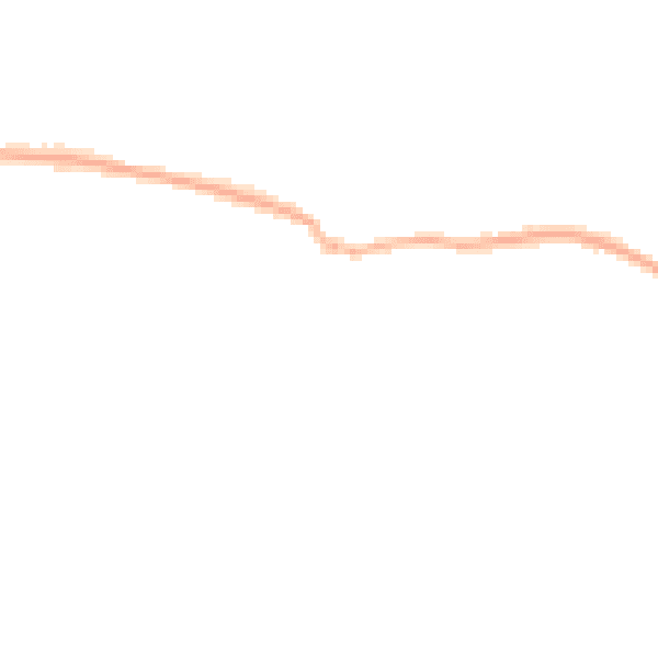 Night-time road noise heatmap for LE9 4TZ