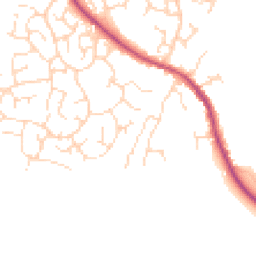 Daytime road noise heatmap for LE9 6HR