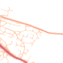 Daytime road noise heatmap for LE9 6UT