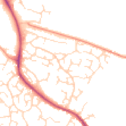 Daytime road noise heatmap for LE9 6UW