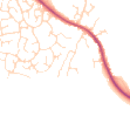Daytime road noise heatmap for LE9 6YX