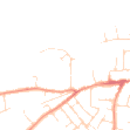 Daytime road noise heatmap for LE9 7PX